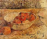 Fruit in a Bowl by Paul Gauguin